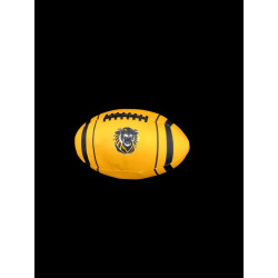 Yellow FHSU Football Pet Toy