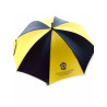 Black/Gold Large Wood Shaft Golf Umbrella