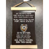 FHSU Fight Song Reversible Banner Sign