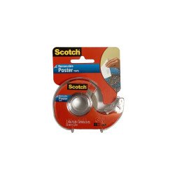 Scotch Removable Poster Tape, 3/4"x150"