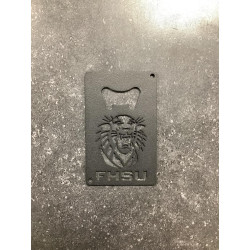 Black Fort Hays State Bottle Opener, Gameday Ironworks