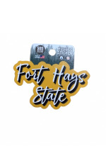 FHSU Rugged Water Bottle Stickers