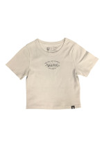 Women's Uscape Cropped Ribbed T-Shirt