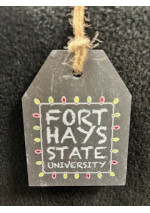 Fort Hays Slate Ornament