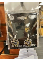 Tiger Head Earrings Dangle