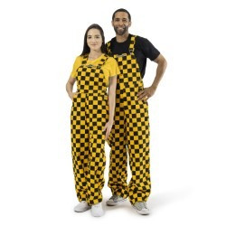 Men's Game Bibs Checkered