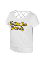 Women's T-shirt Colosseum Ribbed Sparkle