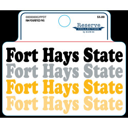 Blue 84 Sticker, 2PPDT