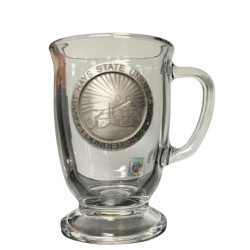 Heritage Pewter Glass Coffee Mug