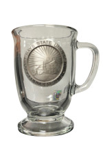Heritage Pewter Glass Coffee Mug