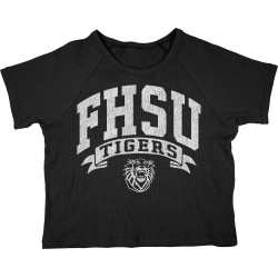 Woman's Blue 84 Baby Tee