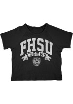 Woman's Blue 84 Baby Tee