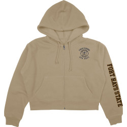 Woman's Blue 84 Cloud Fleece Midi Full Zip