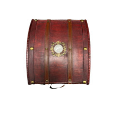 Heritage Pewter Wine Gift Set. Wine Chest