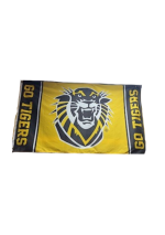 3' x 5' Deluxe Flag, Go Tigers