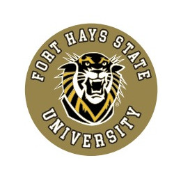 Spirit 3/4" Etched Enamel Lapel Pin FHSU