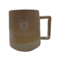 Collegiate Trends 17oz Matte Angle Bottom, Vanilla