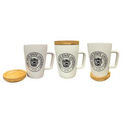 Collegiate Trends Coffee Mug with Lid 14 oz