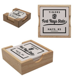 Collegiate Trends 4 pack coaster set