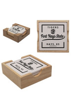 Collegiate Trends 4 pack coaster set